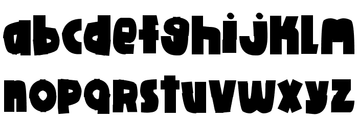 Do it yourself Font LOWERCASE
