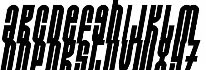 Do not eat this Fat Italic Шрифта ВЕРХНИЙ