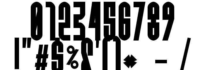 Do not eat this Fat Font OTHER CHARS