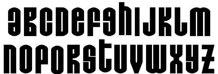 Do not eat this Fat Font LOWERCASE