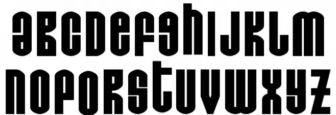 Do not eat this Fat Schriftart Kleinbuchstaben