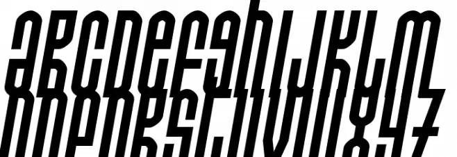 Do not eat this Italic Fonte MAIÚSCULAS