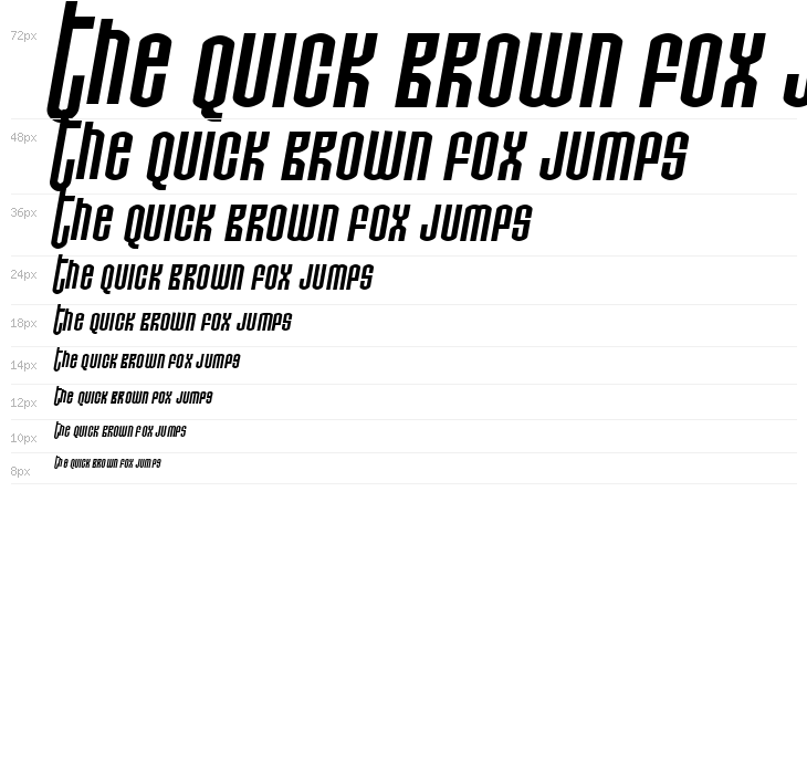 Do not eat this Italic Waterfall