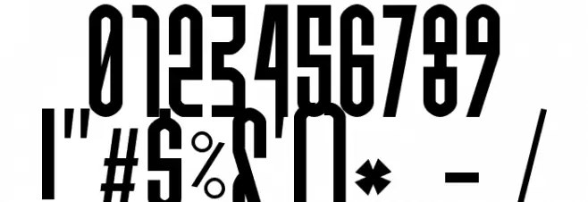 Do not eat this Font OTHER CHARS