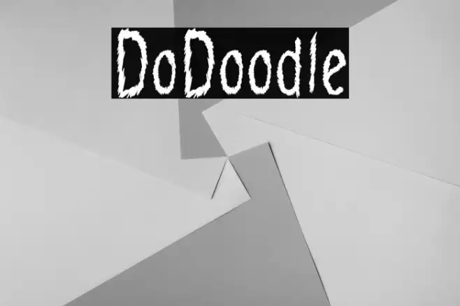 DoDoodle Font examples