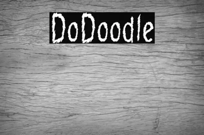 DoDoodle Font examples