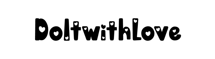 DoItwithLove  Frei Schriftart Herunterladen