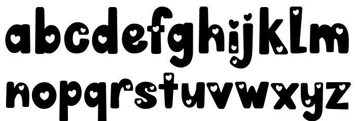 DoItwithLove Font LOWERCASE