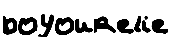 DoYouRelize Font