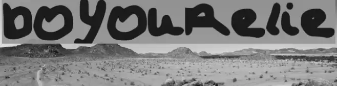 DoYouRelize Font examples