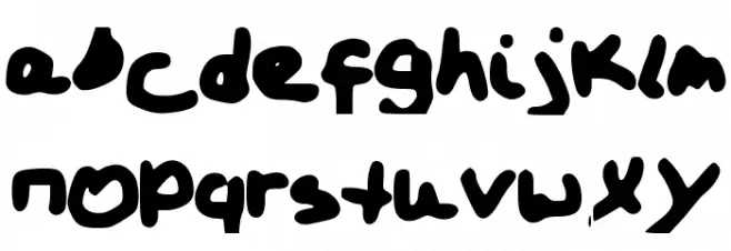 DoYouRelize 字体 小写