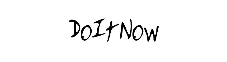 Do_It_Now  font caratteri gratis