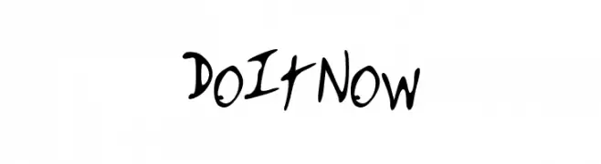 Do_It_Now  Frei Schriftart Herunterladen