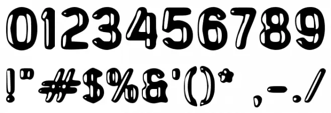 Dobanter Font OTHER CHARS