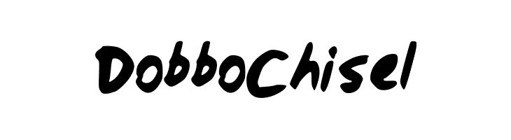 DobboChisel  नि: शुल्क फ़ॉन्ट्स डाउनलोड