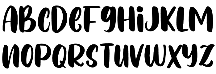 Dobby Duke Font LOWERCASE