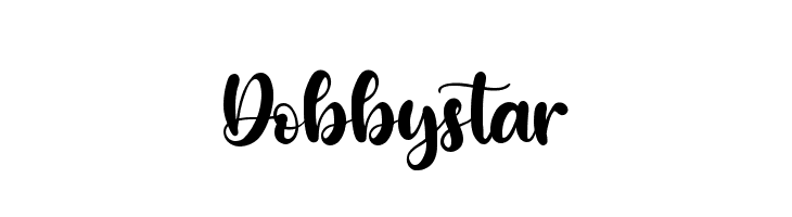 Dobbystar  नि: शुल्क फ़ॉन्ट्स डाउनलोड