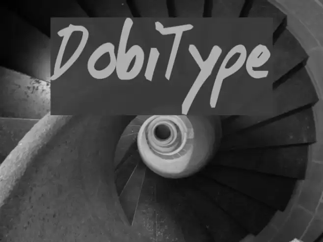 DobiType Font examples