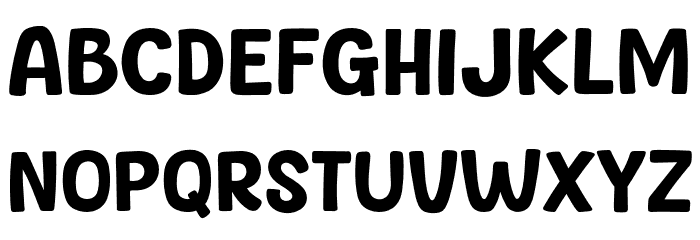 Dobidoo Font LOWERCASE