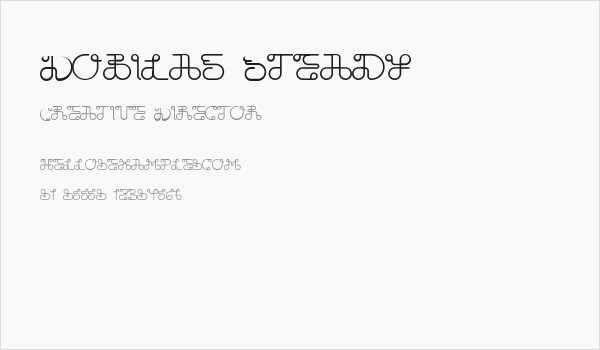 Dobilas Steady Business Card