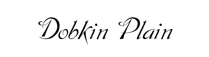 Dobkin Plain Font