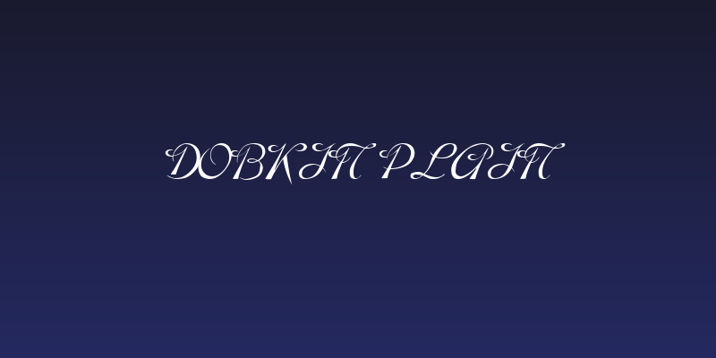 Dobkin Plain Social Header