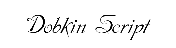 Dobkin Script Font