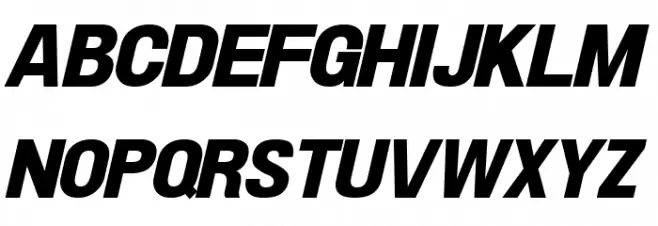 Doboto Black Italic Fonte MAIÚSCULAS