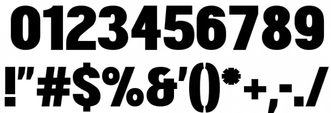 Doboto Black Font OTHER CHARS