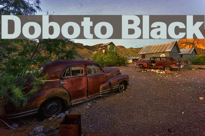 Doboto Black Example 2
