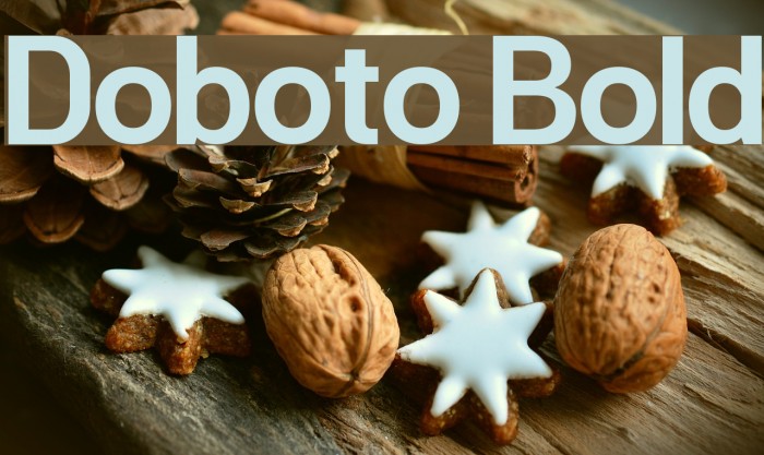 Doboto Bold Example 1
