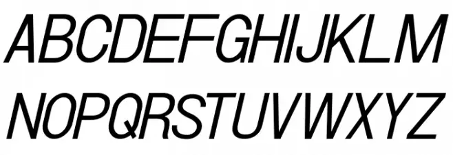 Doboto Italic Шрифта ВЕРХНИЙ