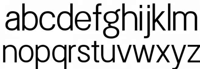 Doboto Light Polices MINUSCULES