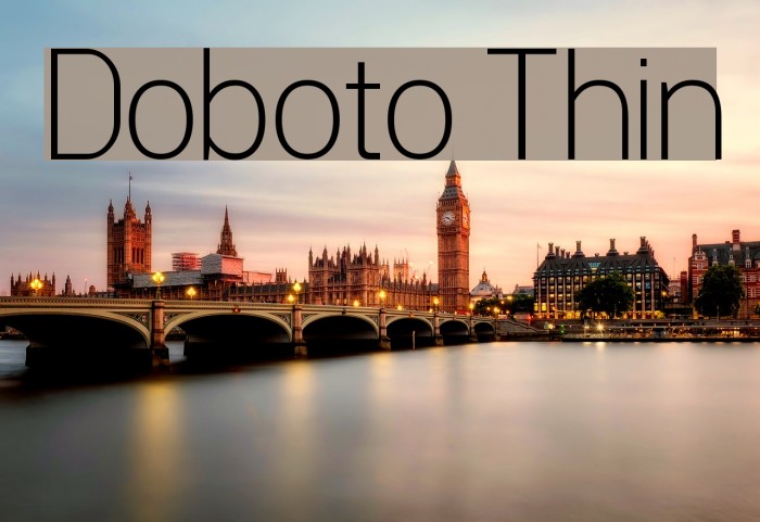 Doboto Thin Example 1