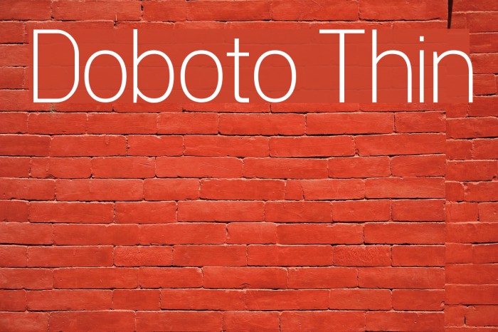 Doboto Thin Example 2