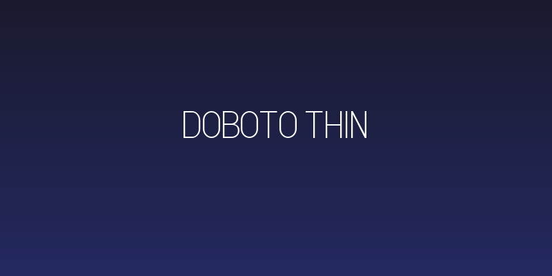 Doboto Thin Social Header