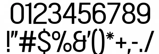 Doboto Font OTHER CHARS