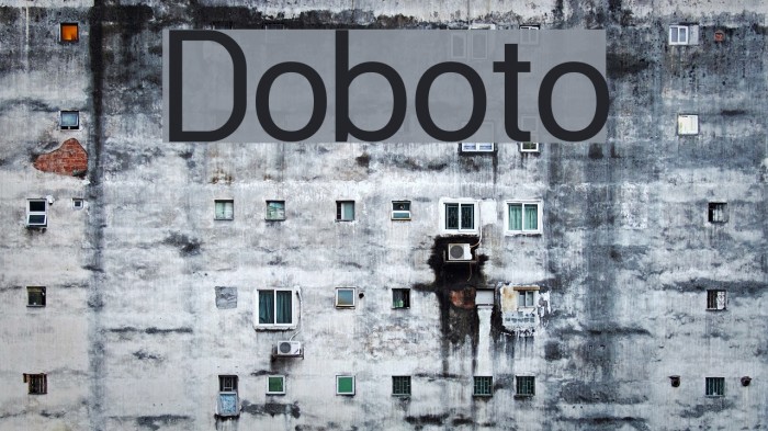 Doboto Example 1