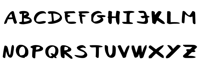 Dobson Regular Font UPPERCASE