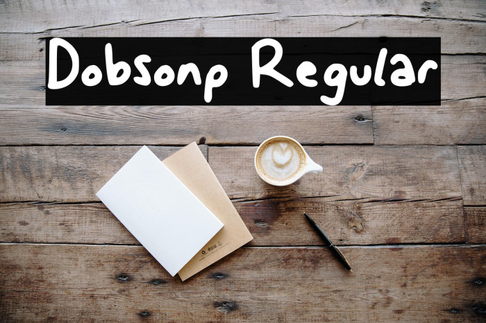 Dobson_p Regular Example 1