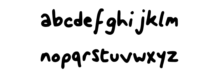 Dobson_p Regular Font LOWERCASE