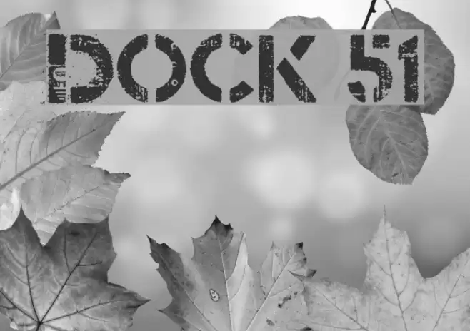 Dock 51 Font examples