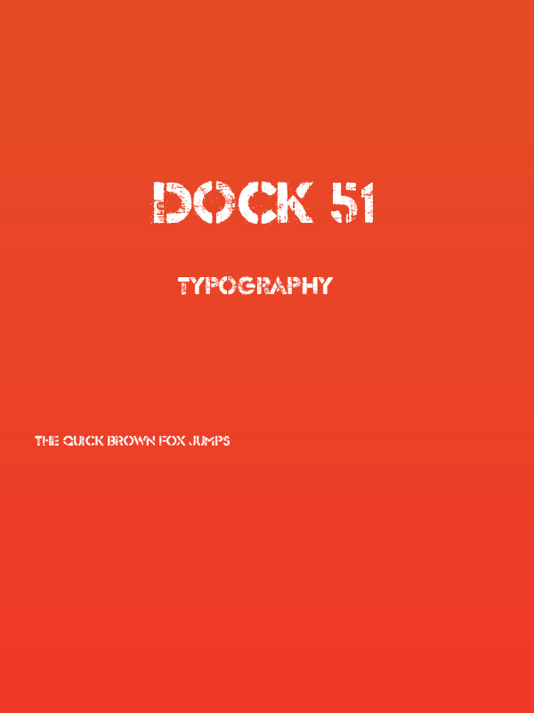 Dock 51 Poster