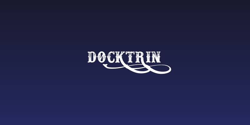 Docktrin Social Header