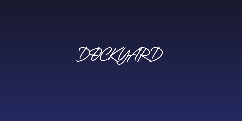 Dockyard Social Header
