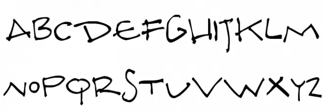 Docporn 字体 大写