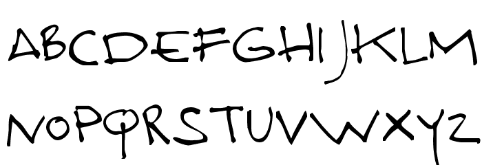 Docporn Font LOWERCASE