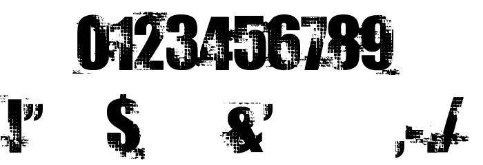 Docteur Atomic Font OTHER CHARS