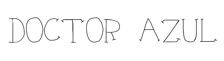 Doctor Azul Font