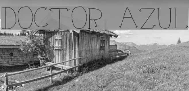 Doctor Azul Fonte examples